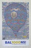 Mosaic from 1000 balloons.
Printed poster on the wall.
© ULTRAMAGIC & PEPVALLS
