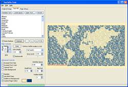 Screenshot of TexToPix for Windows main screen