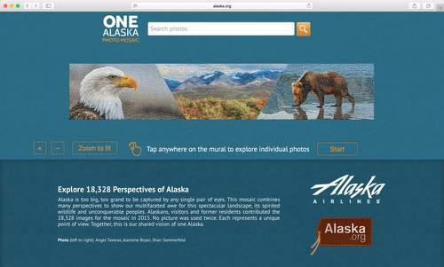 www.alaska.org mosaic main page.