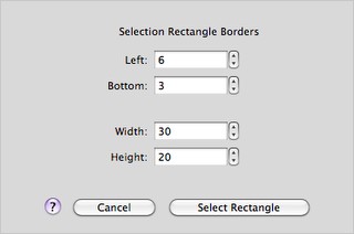 Select by Numbers Dialogue.