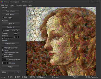 PhotoJumble Main Screen