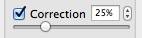 Color Correction Settings