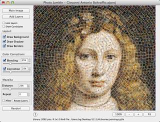PhotoJumble Main Screen