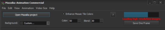 Mazaika Project loading