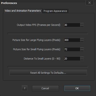 Animation Preferences