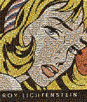 Roy Lichtenstein from classic paintings